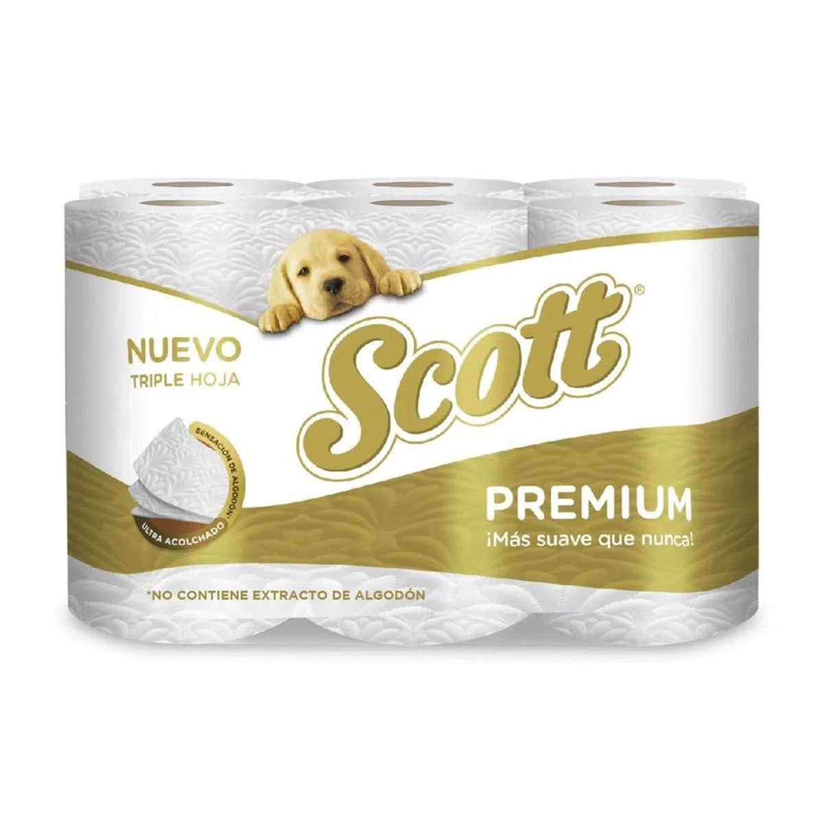 Papel higiénico Scott Triple hoja 19 metros (12 rollos)