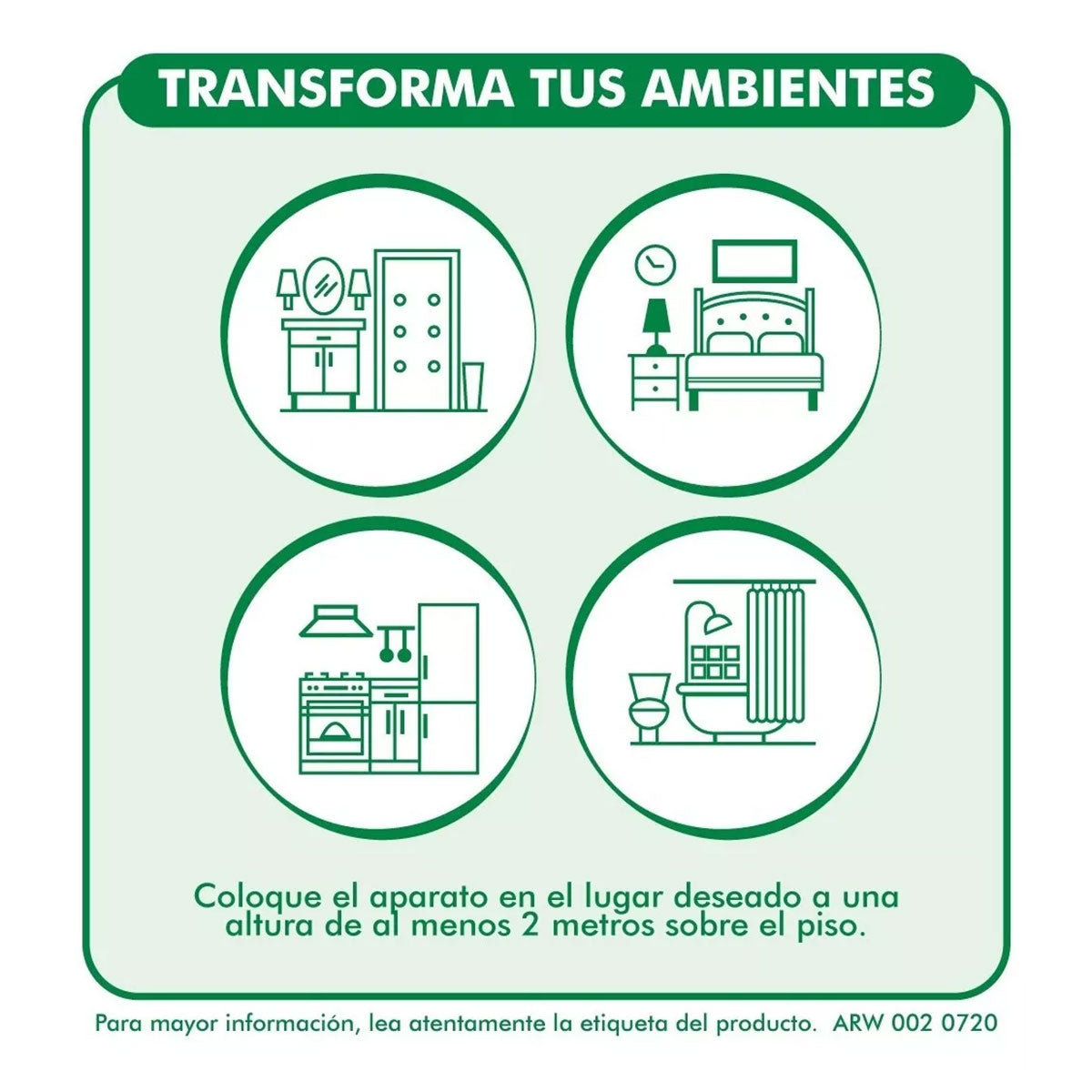 Promo Impacto Difusor Eléctrico Freshmatic® + 1 Repuesto 250 ml Aromatizante de Ambientes Air Wick