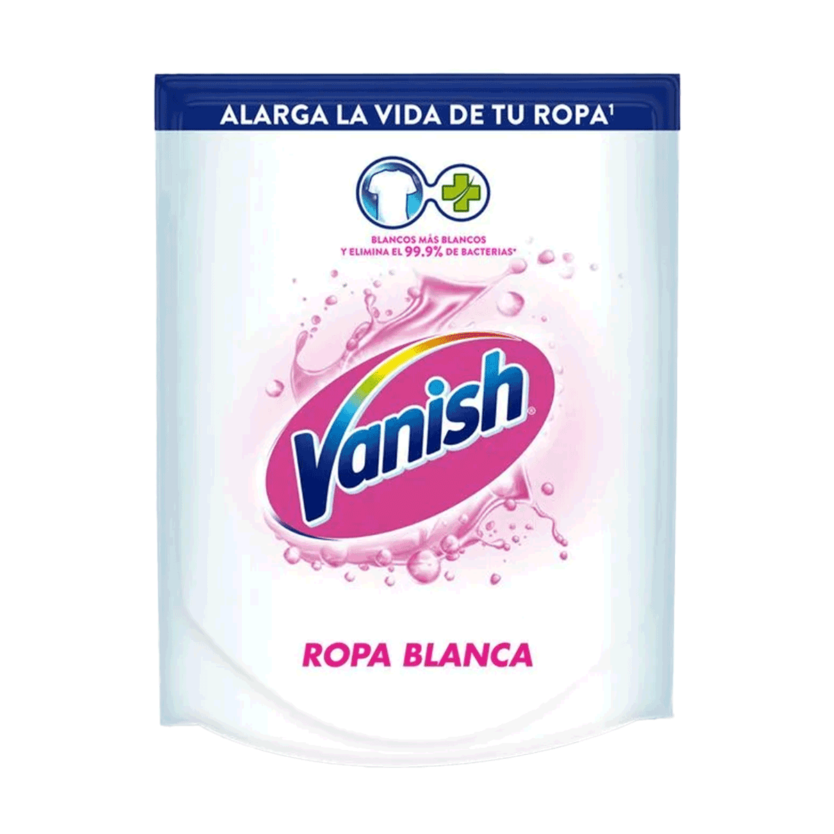 Quitamanchas Líquido Ropa Blanca Recarga Vanish 1,8 litros