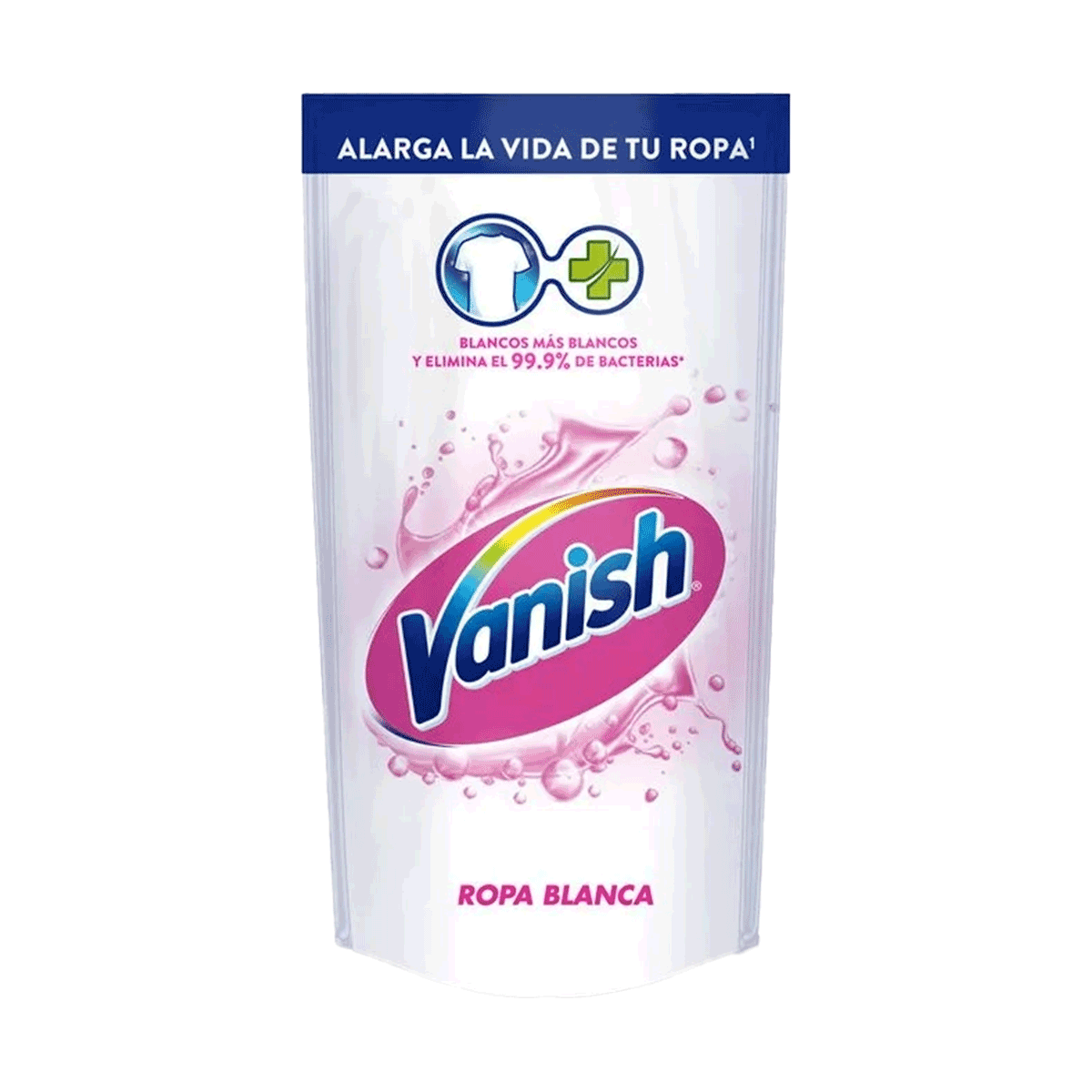 Quitamanchas Líquido Ropa Blanca Recarga Vanish 450 ml