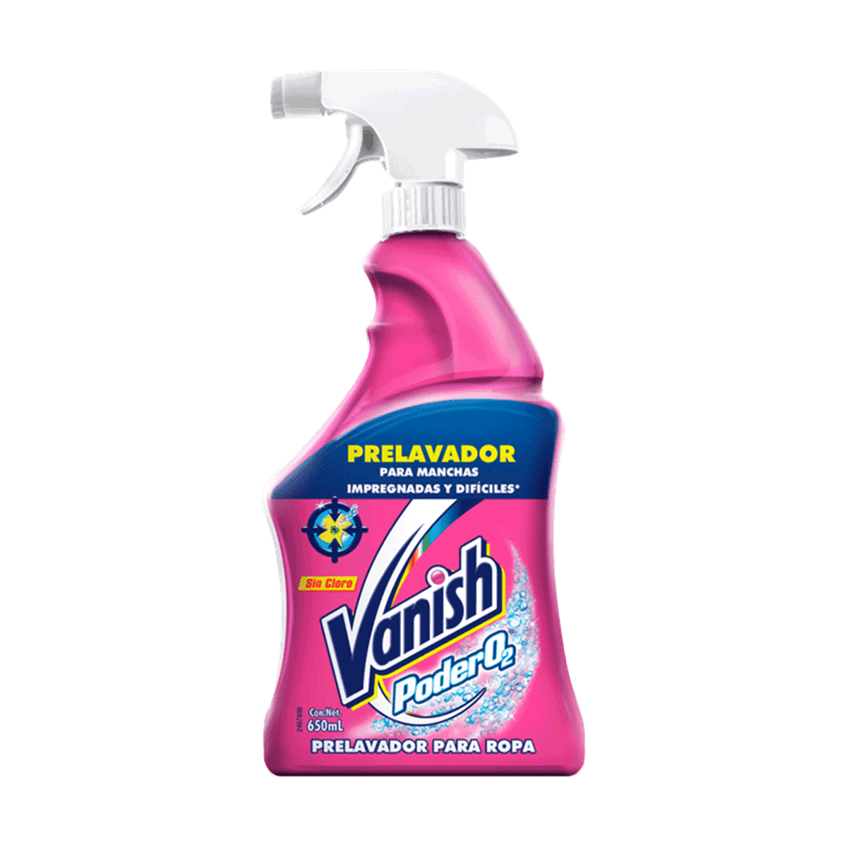 Quitamanchas Prelavado Gatillo Vanish 650 ml