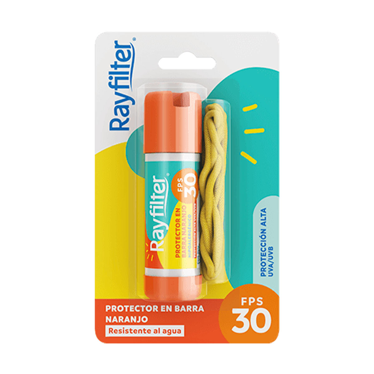 Protector Solar en Barra Naranja FPS 30 Rayfilter 6 gr