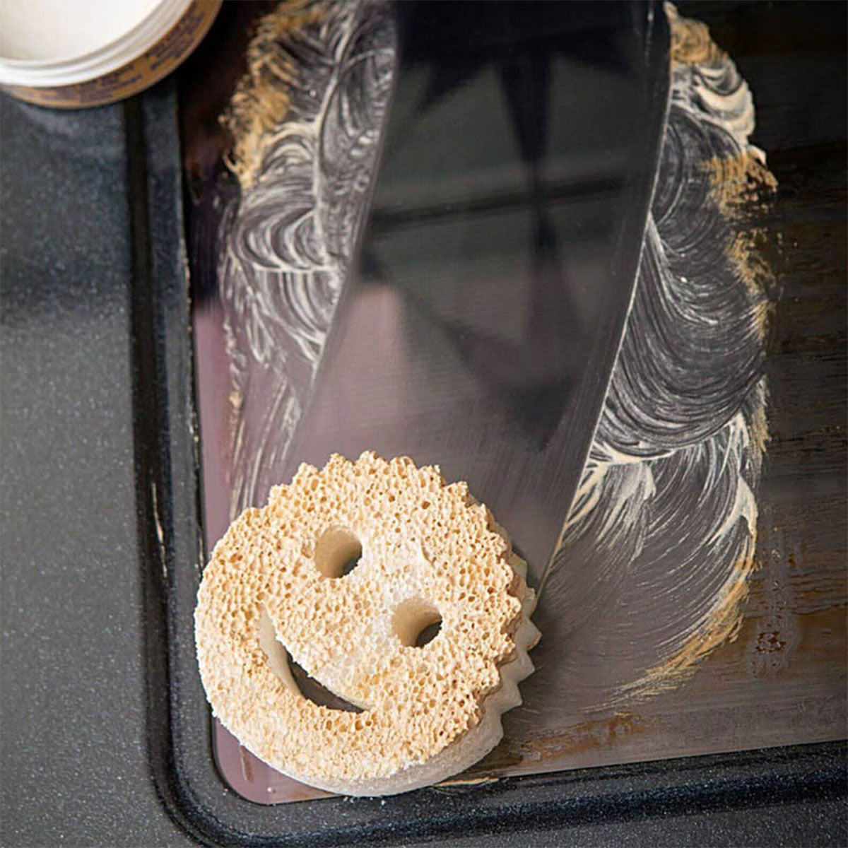 PowerPaste Scrub Daddy, pack de Pasta limpiadora multiusos 250 gr más esponja Scrub Mommy, para todo tipo de suciedad