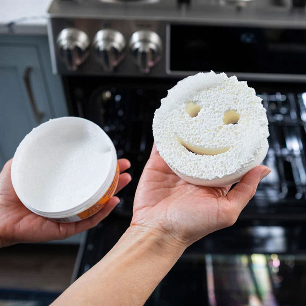 PowerPaste Scrub Daddy, pack de Pasta limpiadora multiusos 250 gr más esponja Scrub Mommy, para todo tipo de suciedad