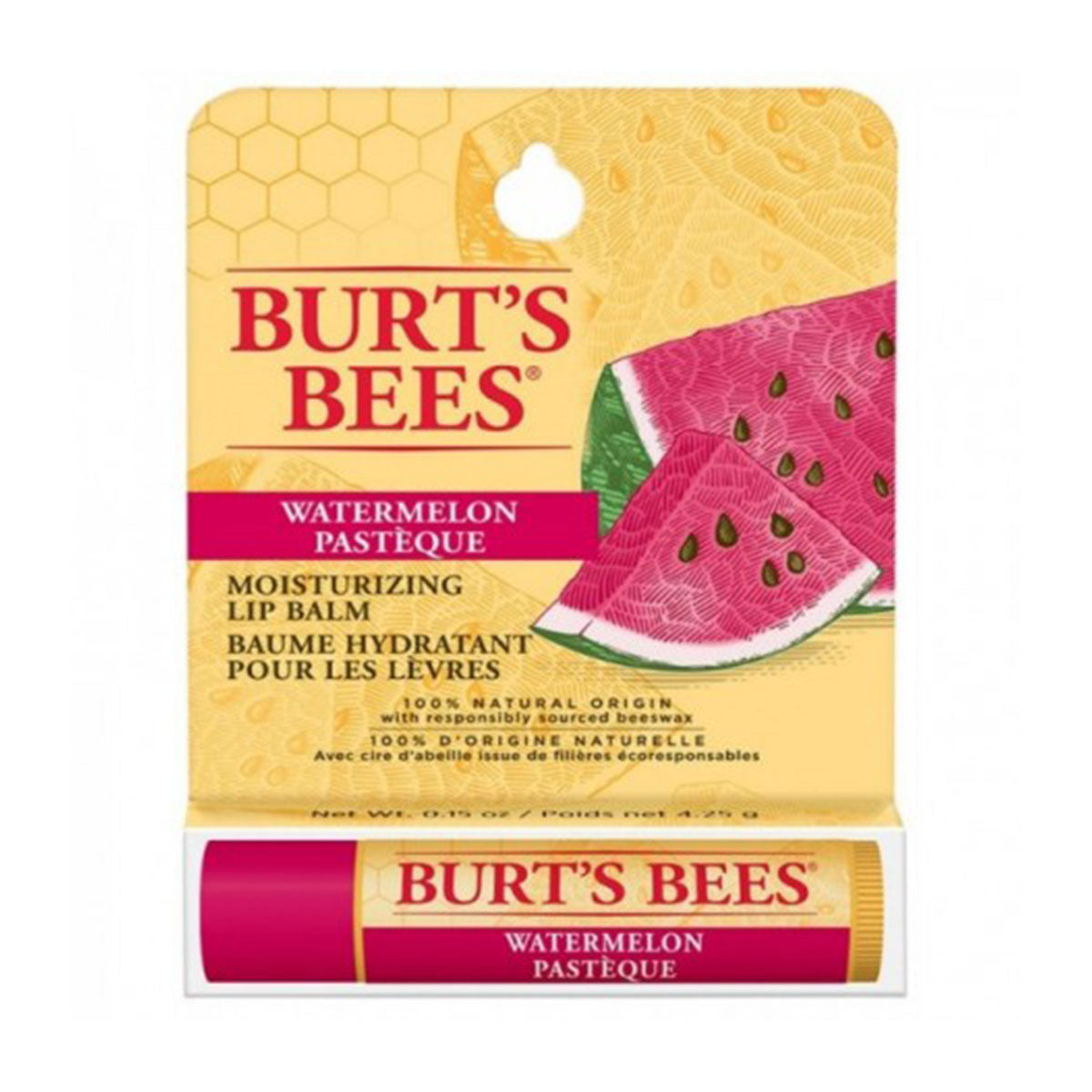 Balsamo Labial Burts Bees En Barra Beeswax Lip Balm