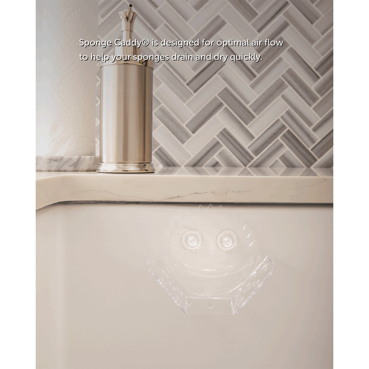 Sponge Caddy, Porta Esponjas Universal Scrub Daddy, la esponja favorita de USA, 1 unidad