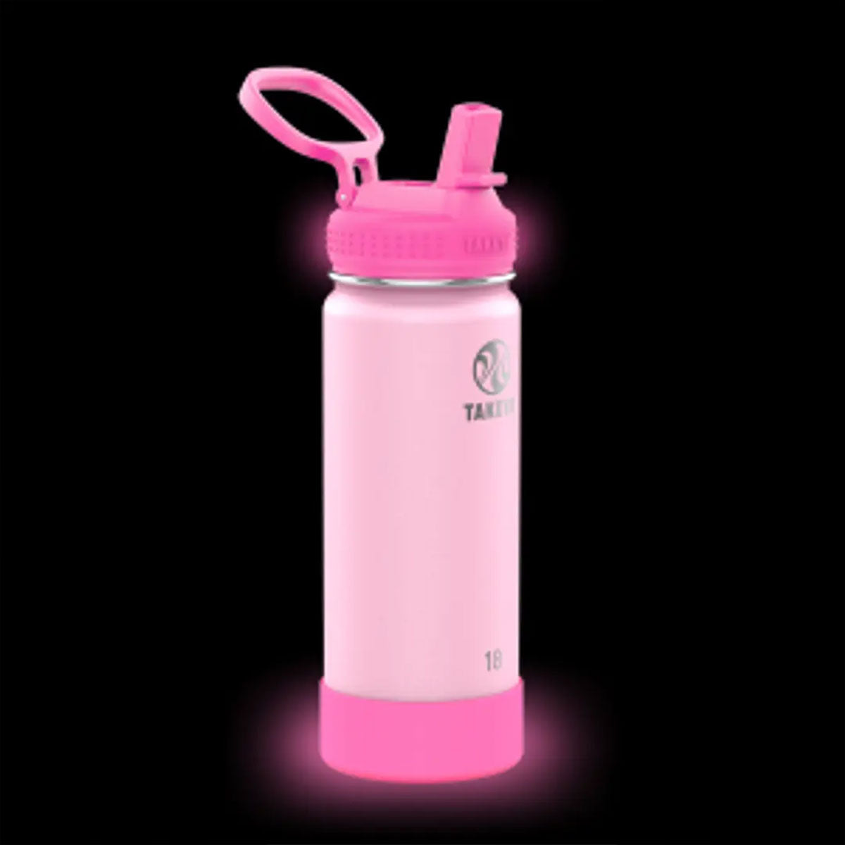 Botella térmica con tapa Antigoteo Takeya Glow Pink 530 ml - producto de origen 🇯🇵 Japonés