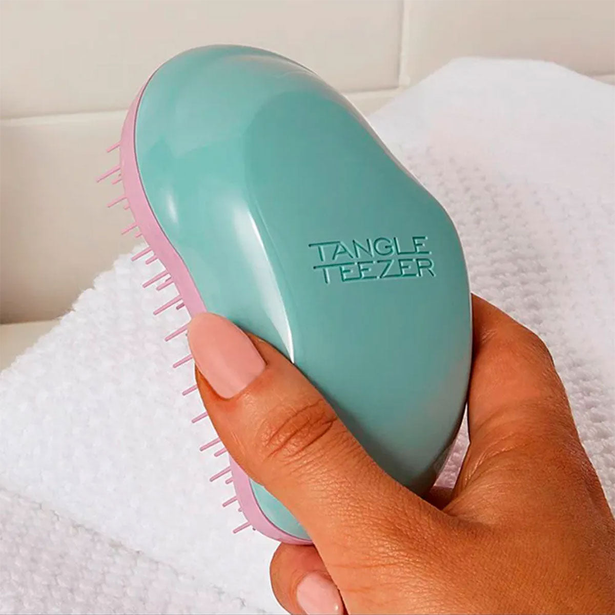 Cepillo de Pelo Desenredante Mini Marine Teal Tangle Teezer