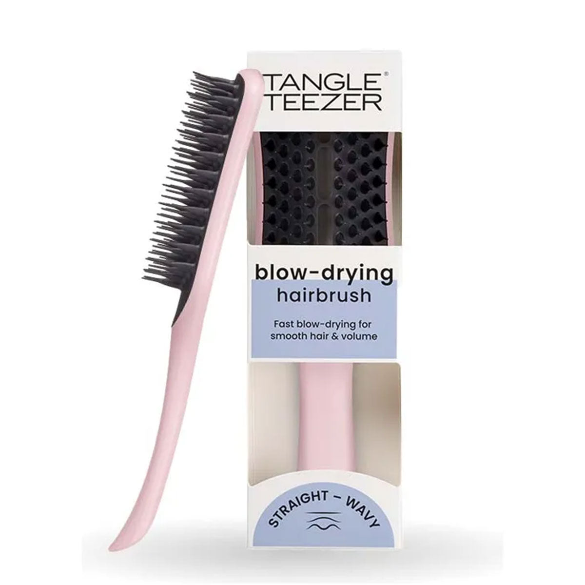 Cepillo de Pelo Easy Dry & Go Vented Hairbrush Straight - Wavy Tickled Pink Tangle Teezer