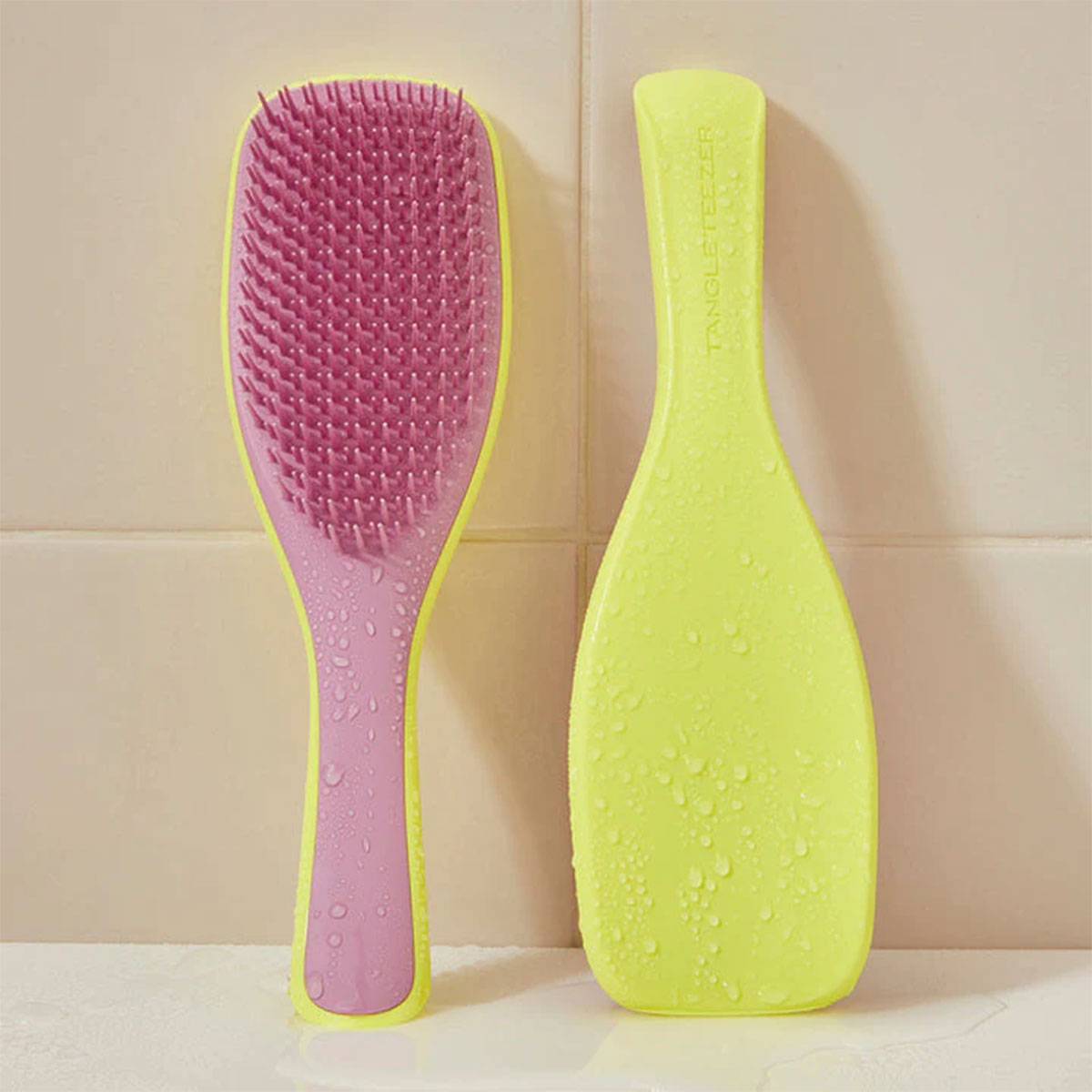 Cepillo de Pelo Wet Detangler Hyper Yellow Tangle Teezer