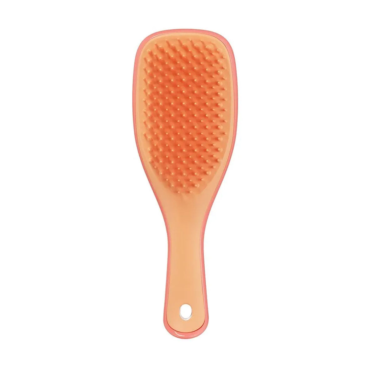Cepillo de Pelo Wet Detangler Mini Straight - Curly Salmon Pink & Apricot Tangle Teezer