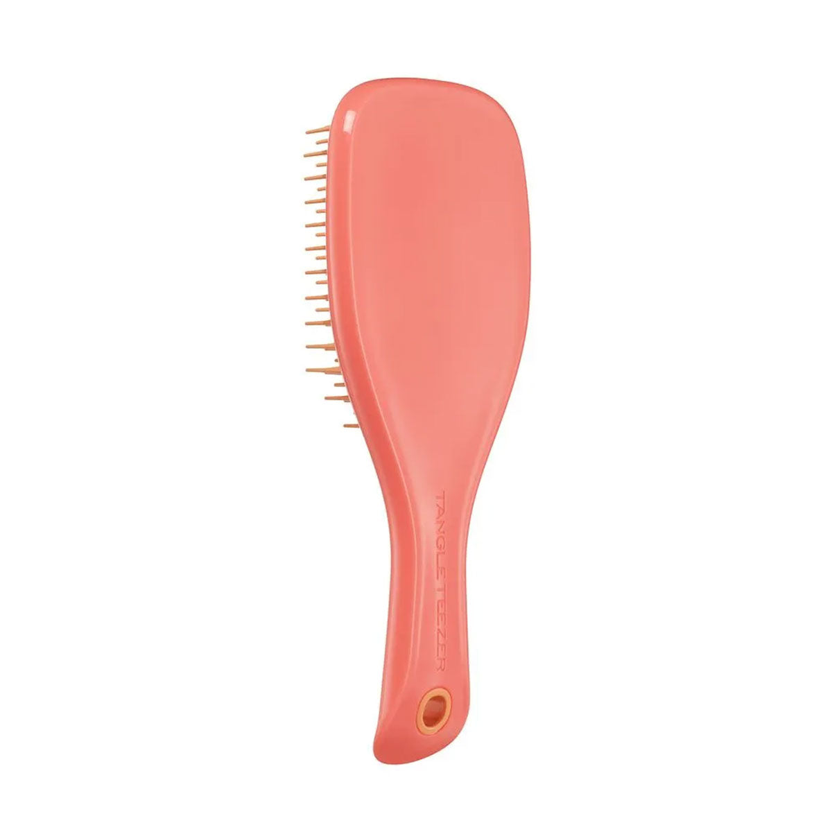 Cepillo de Pelo Wet Detangler Mini Straight - Curly Salmon Pink & Apricot Tangle Teezer