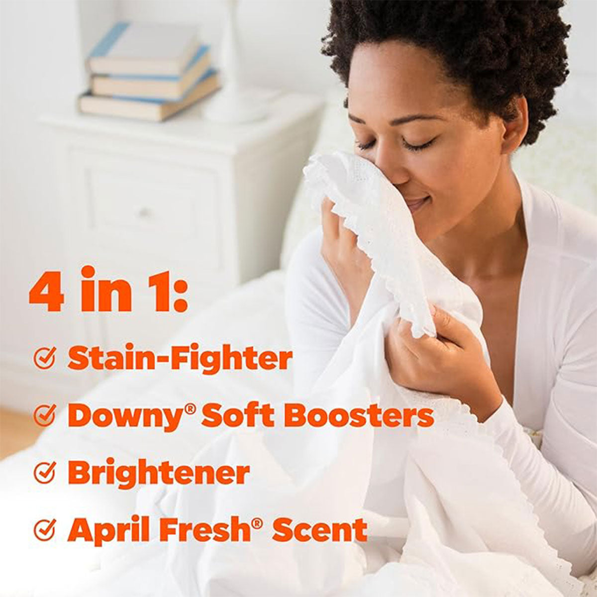 Detergente para ropa en Cápsulas de Doble Tamaño Tide Power Pods con Downy April Fresh (18 cápsulas XL)