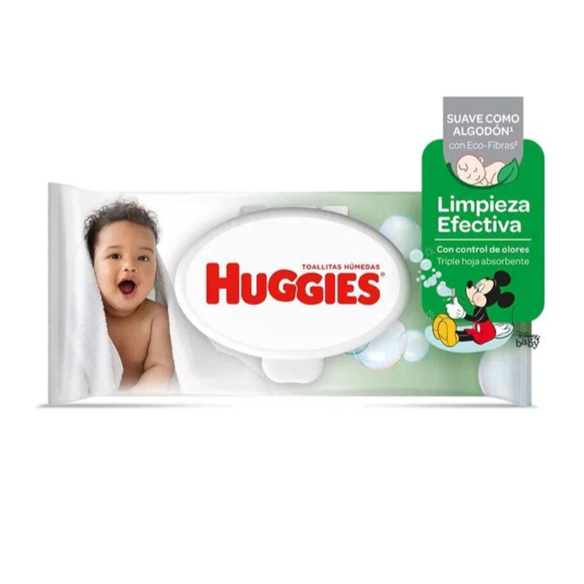 Toallitas Húmedas Huggies Limpieza Efectiva (48 unidades)