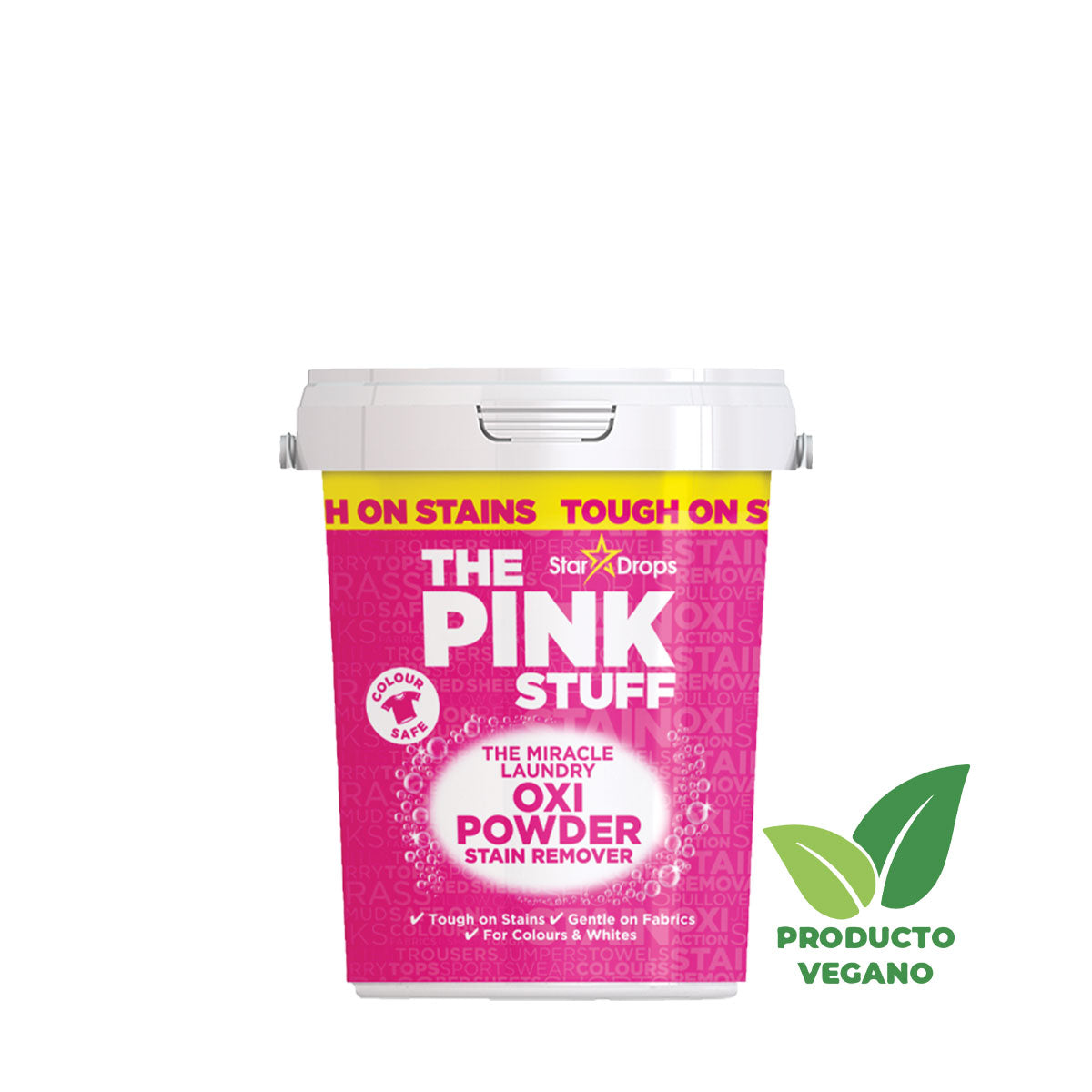 El Quitamanchas Milagroso en Polvo para Ropa Color OXI 1 kg The Pink Stuff - 🌱 🇬🇧 Producto Vegano del Reino Unido
