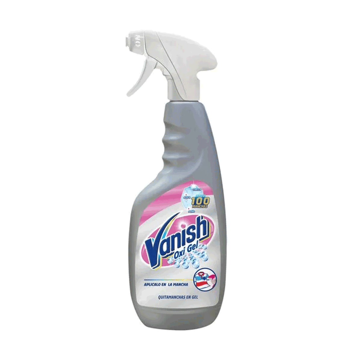 Quitamanchas Prelavado Oxi Gel Ropa Blanca y Color Concentrado Gatillo Vanish 500 ml