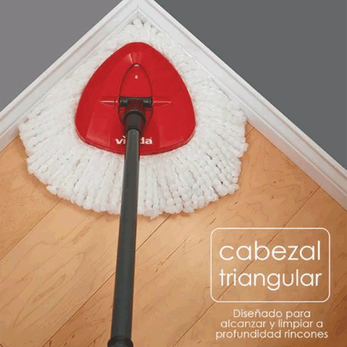 Mopa y Balde con pedal Easy Wring & Clean Vileda (1 set)