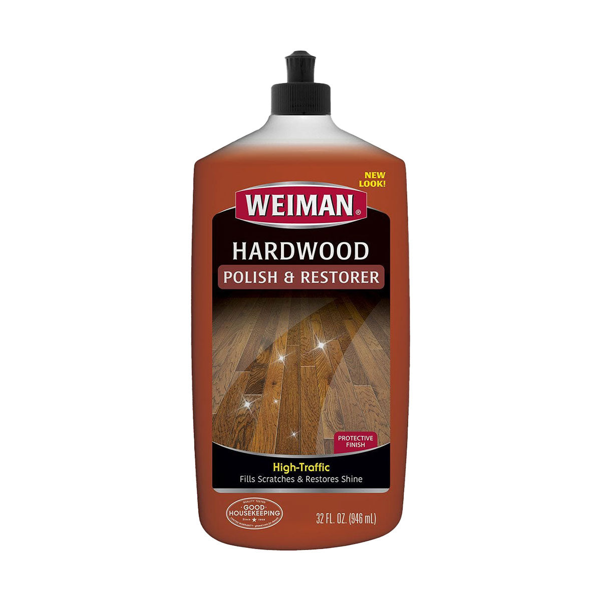 Pulidor y Abrillantador para Piso de Madera Weiman 946 ml