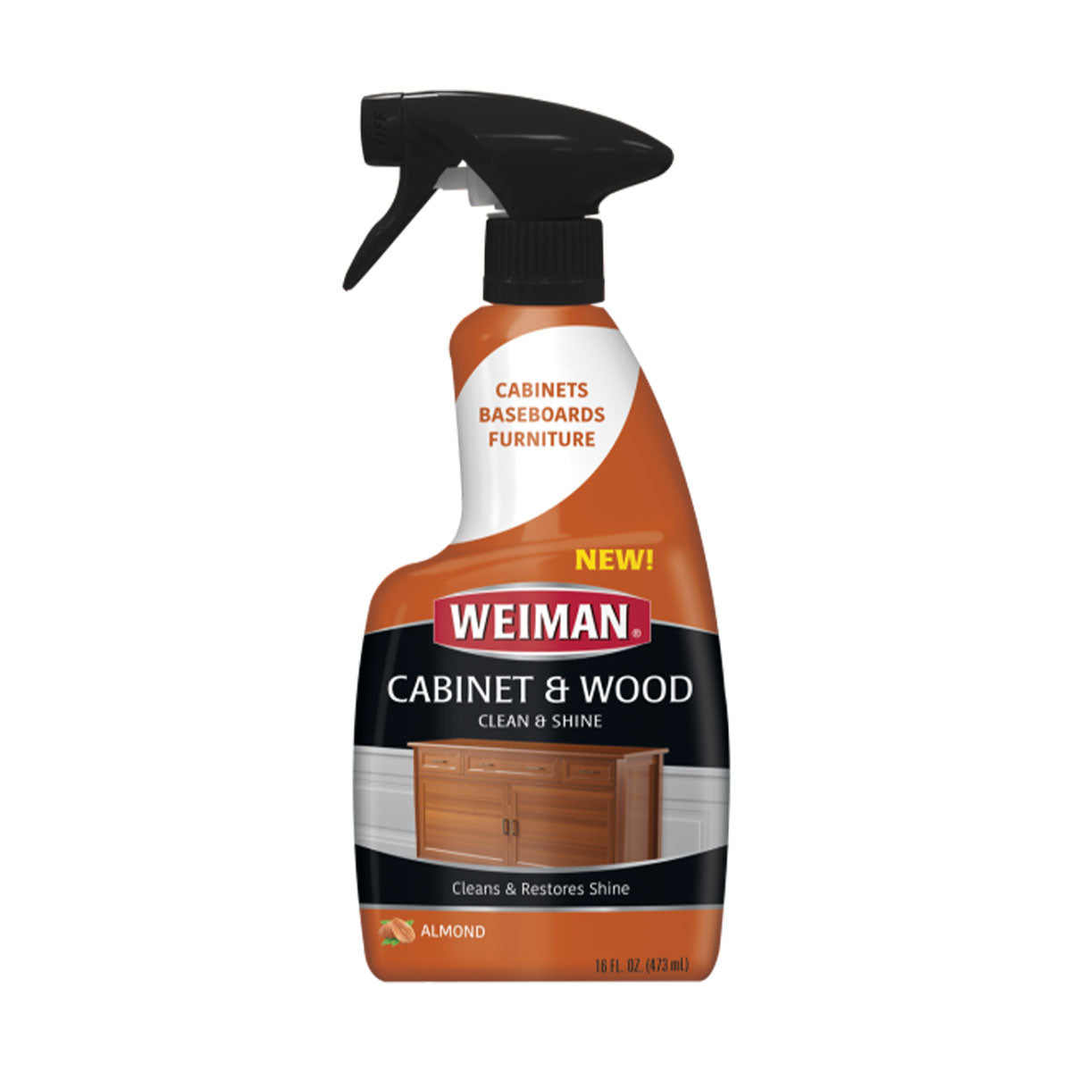 Limpiador y Abrillantador para Muebles de Madera con Gatillo Weiman 473 ml