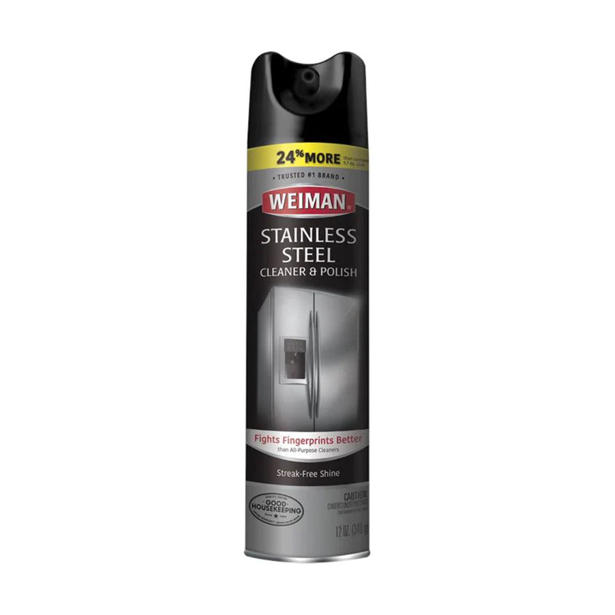 Limpiador y Pulidor Acero Inoxidable en Aerosol Weiman 340 gr