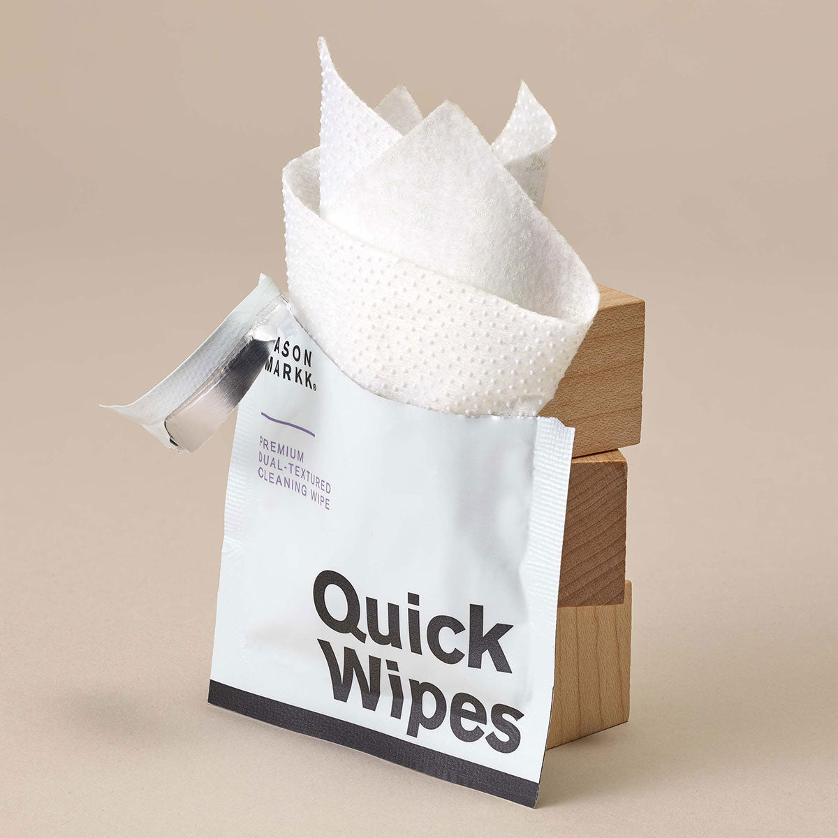 Pack de 3 Toallitas Húmedas de Limpieza Rápida para Calzado "Quick Wipes - 3 Pack" - Limpiadores de Calzado Jason Markk