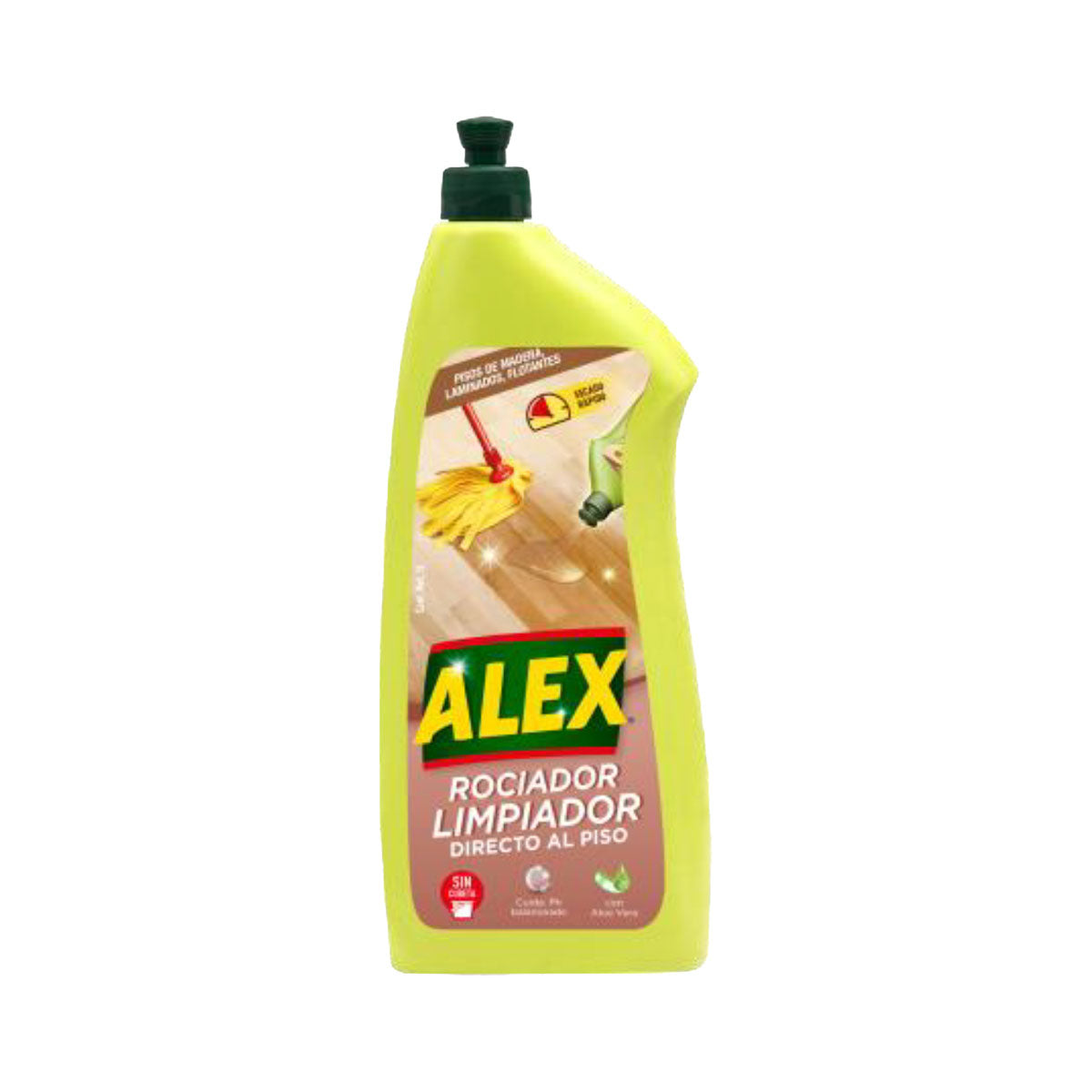 Rociador Limpiador Pisos de Madera Directo al Piso Alex 1 lt