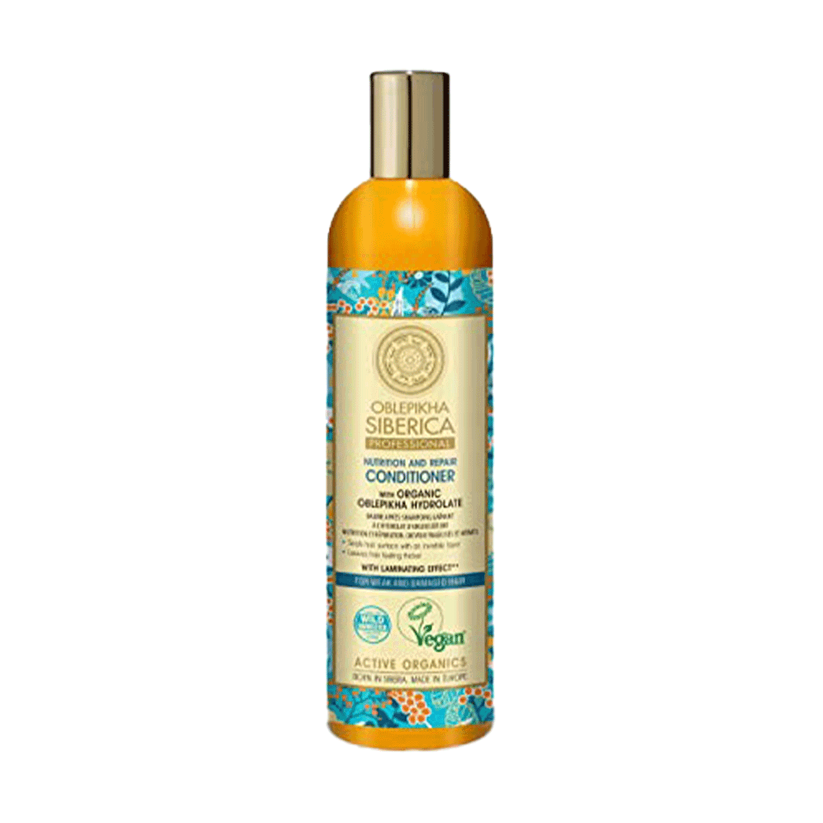 Acondicionador Máximo Volumen para Todo Tipo de cabello Espino Amarillo Oblepikha Natura Siberica 400 ml 🍃 Producto Ecológico