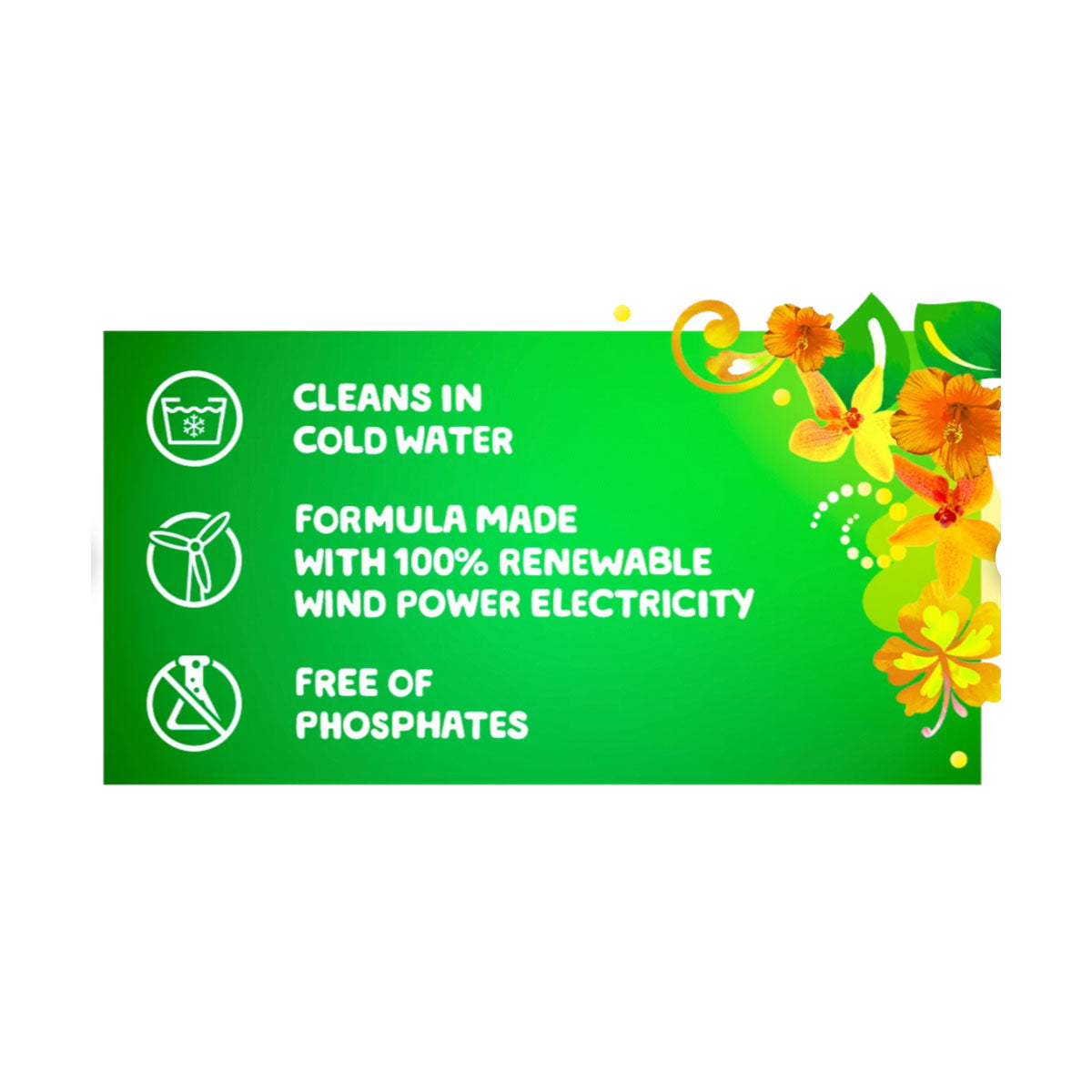 Detergente líquido para ropa Gain Aroma Island Fresh 2,72 lts 64 cargas