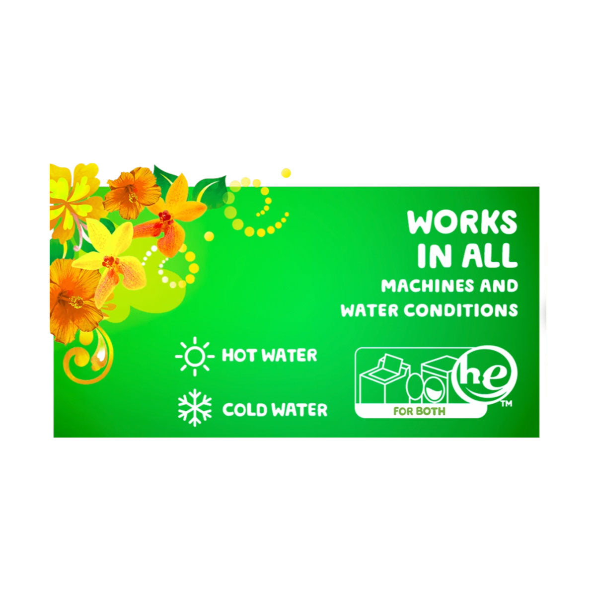 Detergente líquido para ropa Gain Aroma Island Fresh 2,72 lts 64 cargas