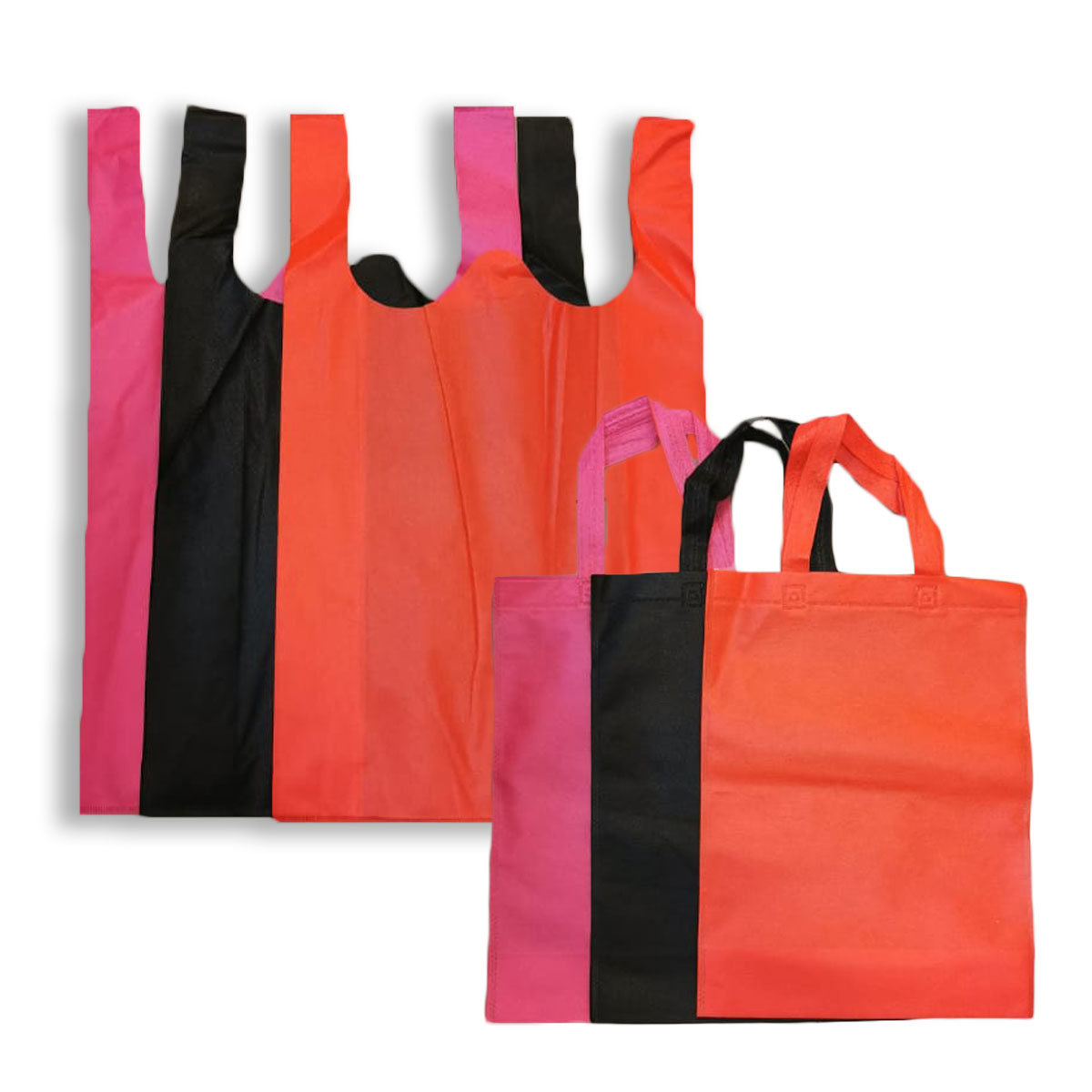 Bolsas Ecológicas TNT variedad de tamaños (3 unidades)