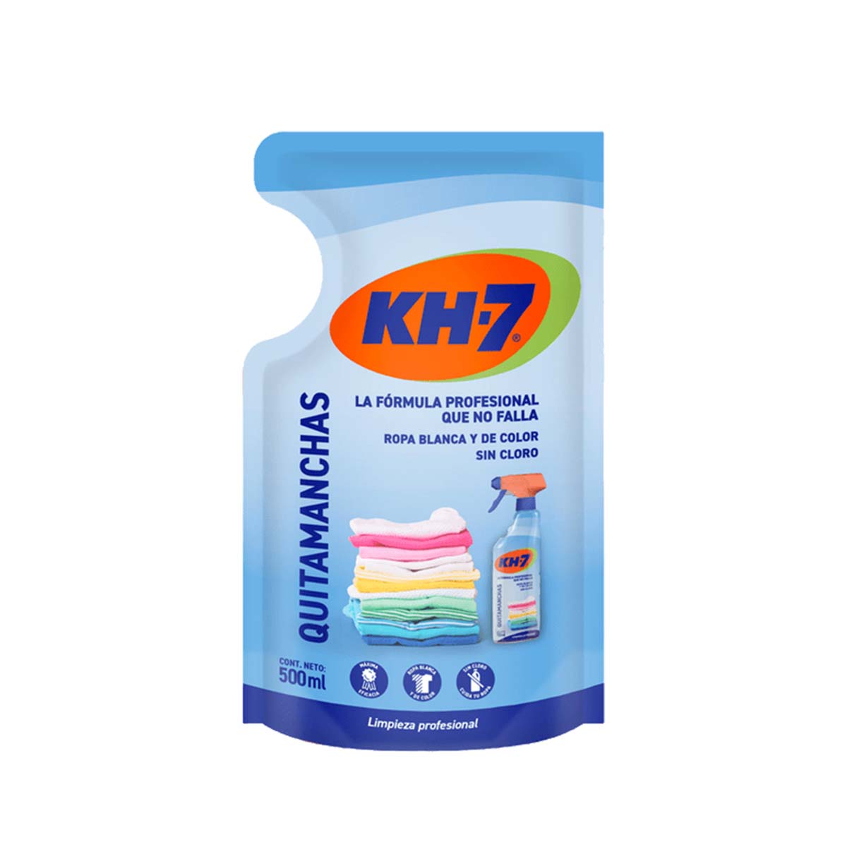Quitamanchas para Ropa y Telas KH-7 Doy pack 500 ml