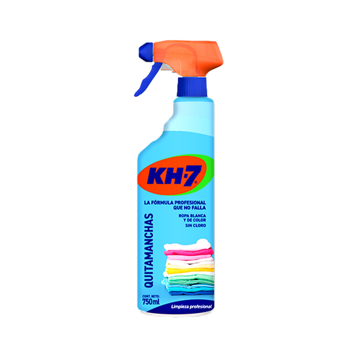 Quitamanchas para Ropa y Telas KH-7 750ml con pulverizador