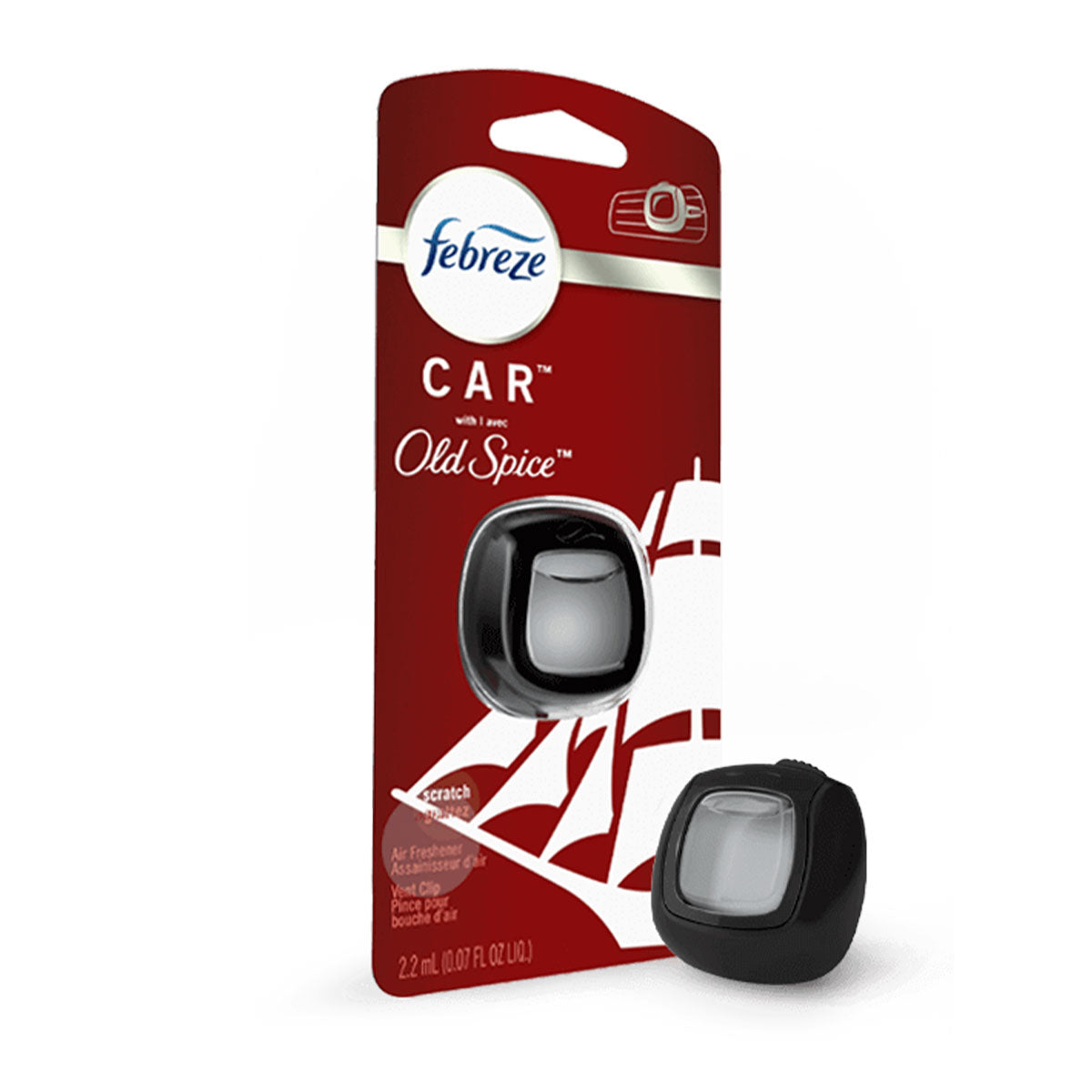 Desodorantes de auto Febreze Car, Variedades