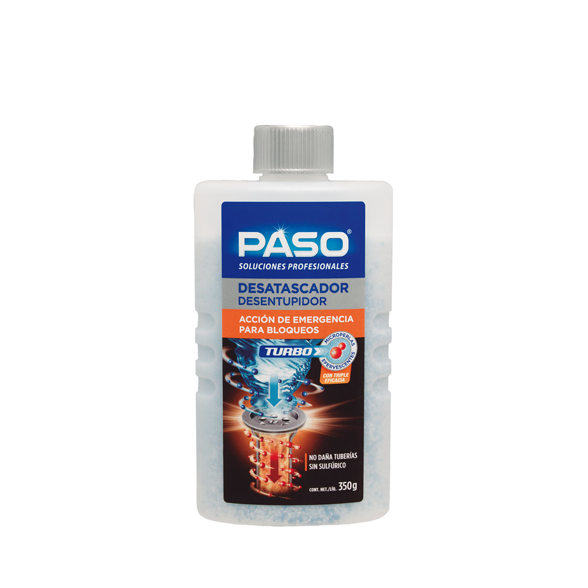 Desatascador Turbo PASO 350 gr