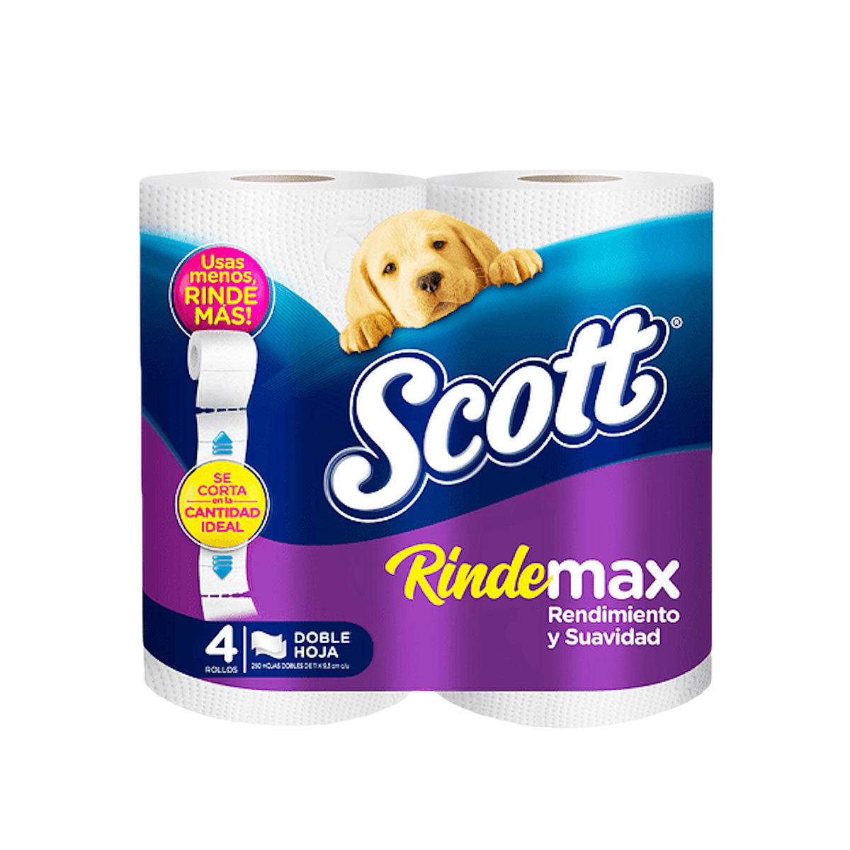 Papel higiénico Scott Doble hoja 25 metros (48 rollos)