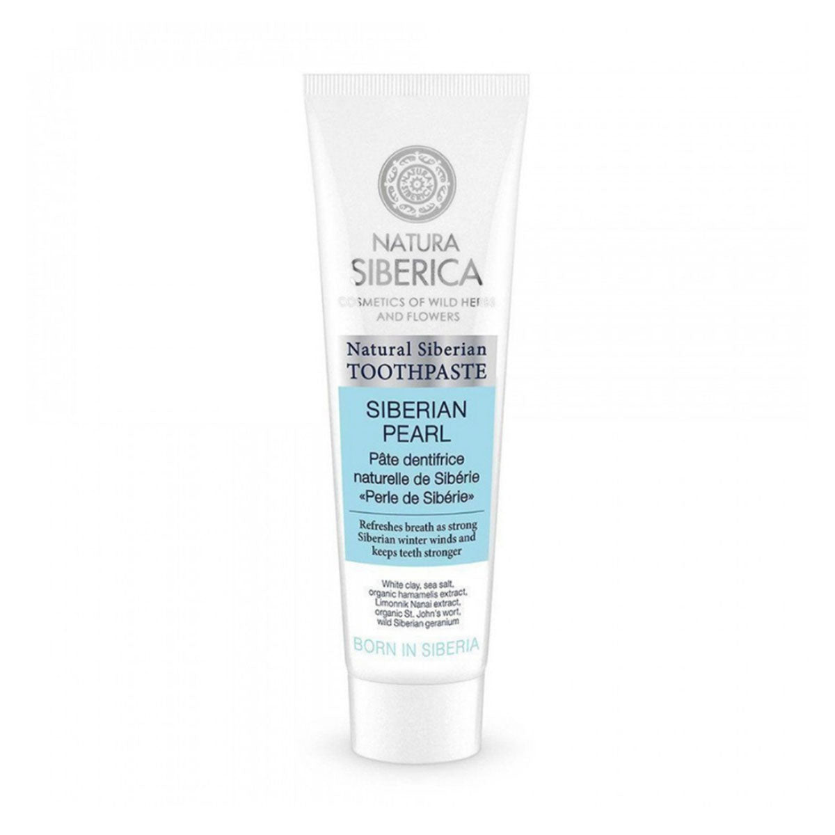 Pasta Dental Siberian Pearl Natura Siberica 100 gr 🍃 Producto Ecológico