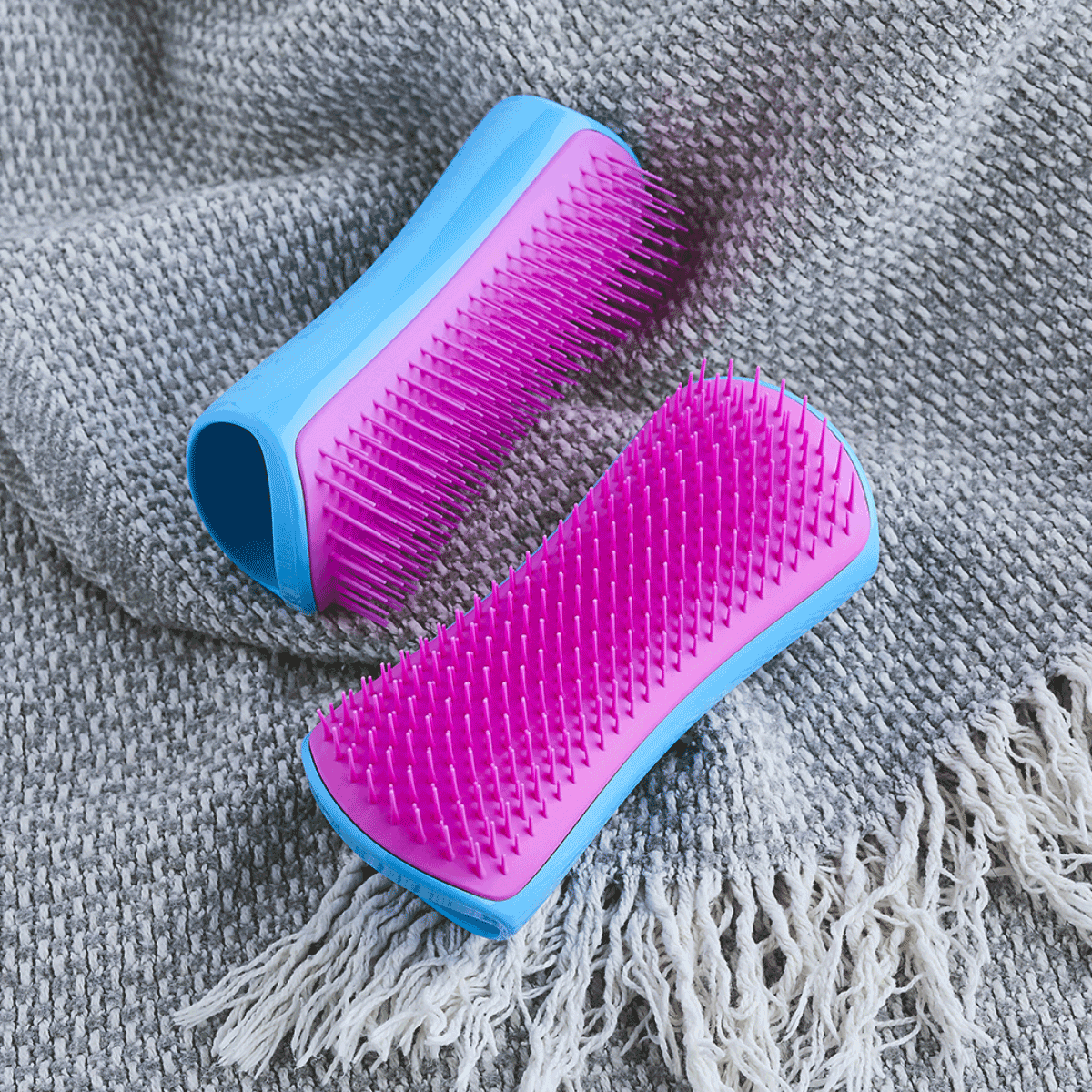 Cepillo Pelaje Muda Perro Big Blue Pink Pet Teezer (1 unidad)