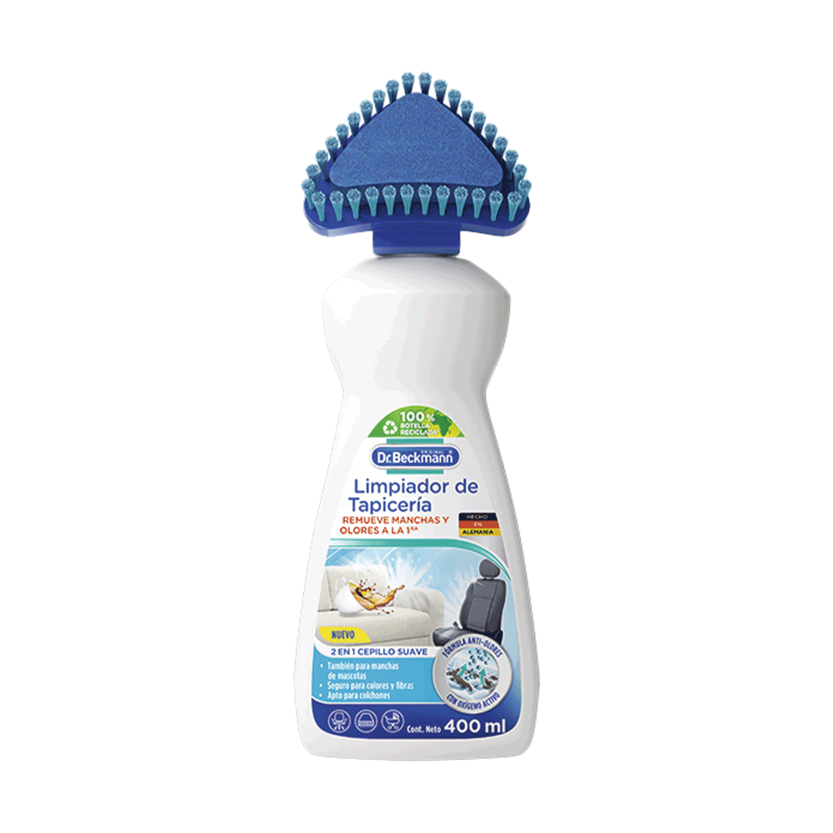 Limpiador de Tapicería 400 ml Dr. Beckmann. Producto Alemán Sustentable