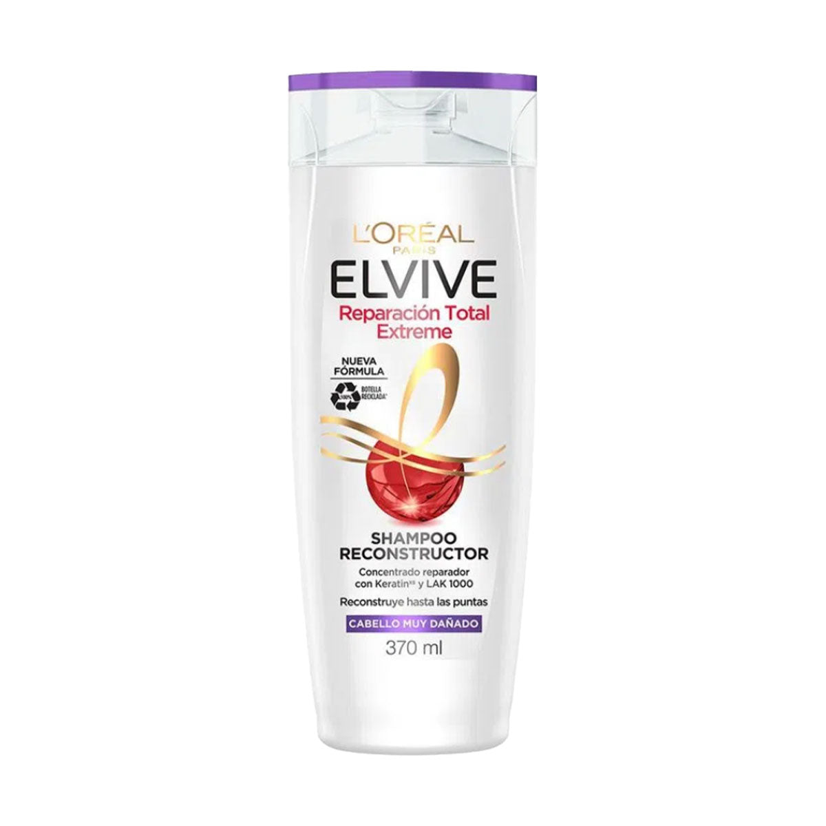 Shampoo Reparación Total Extreme L'Oréal Elvive 370 ml
