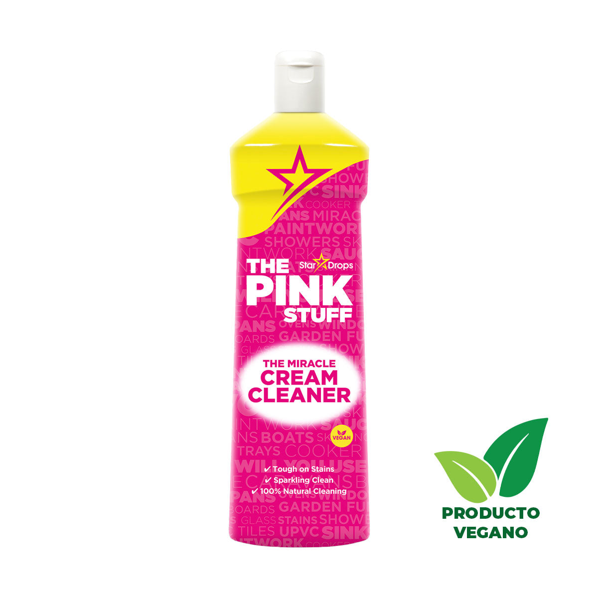 El Limpiador en Crema Milagroso 500 ml The Pink Stuff - 🌱 🇬🇧 Producto Vegano del Reino Unido