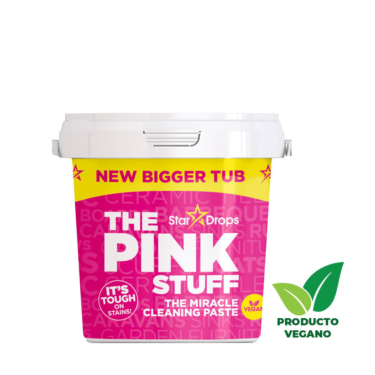 La Pasta Limpiadora Multiuso Milagrosa 850 gr The Pink Stuff - 🌱 🇬🇧 Producto Vegano del Reino Unido