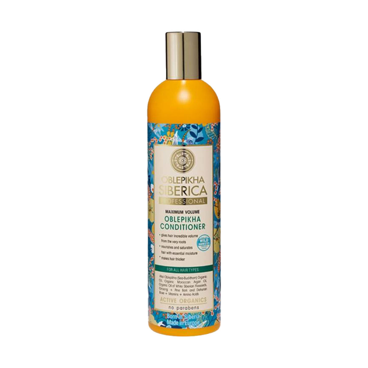 Acondicionador Todo tipo de cabello Espino Amarillo Oblepikha Natura Siberica 400 ml 🍃 Producto Ecológico