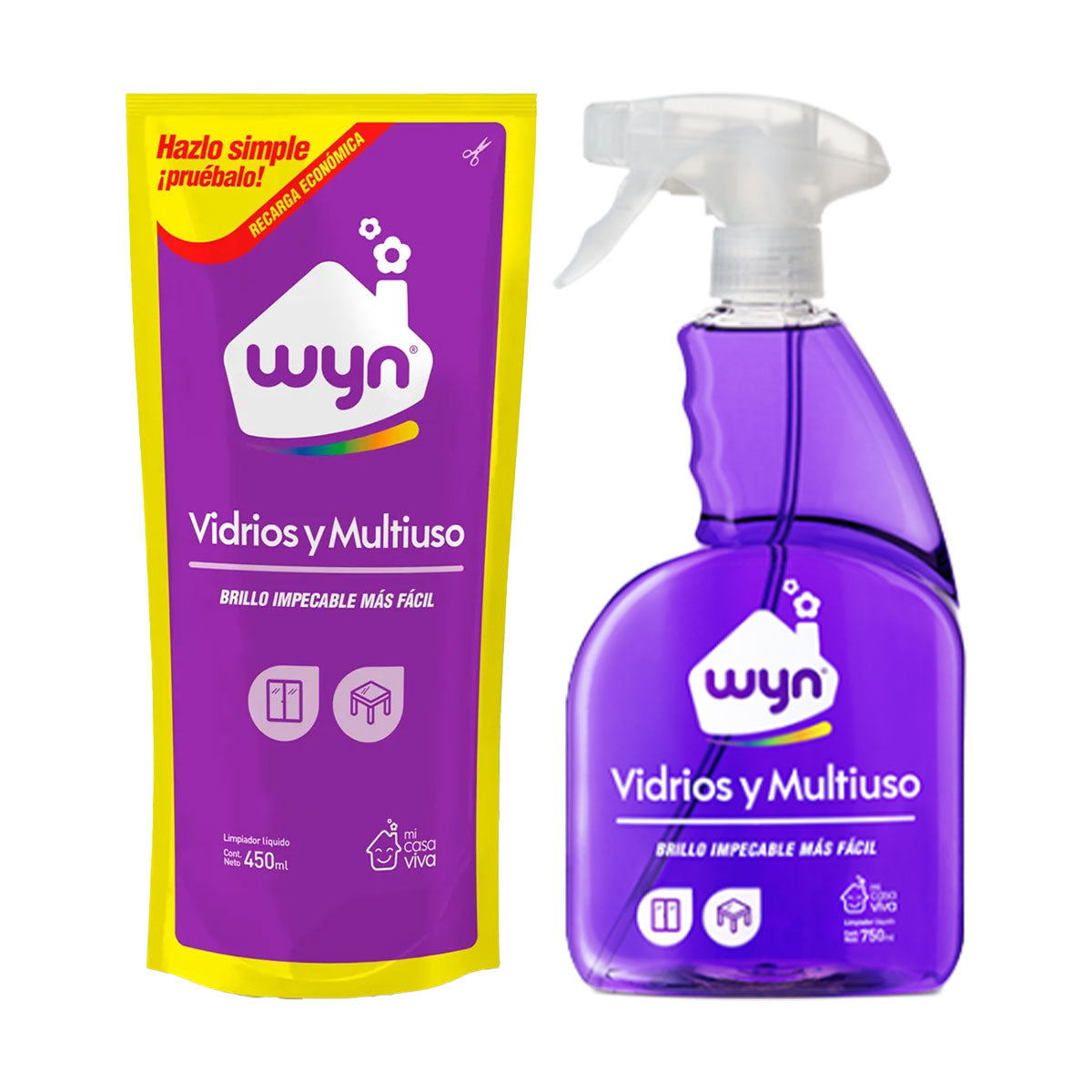 Limpiavidrios y Multiuso Wyn