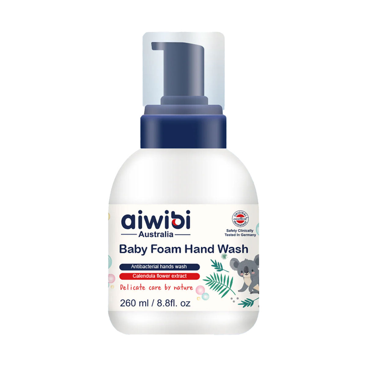 Jabón de Manos en Espuma Antibacterial para bebés Aiwibi 260 ml