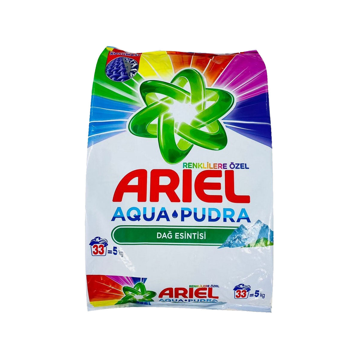 Detergente en polvo para ropa Ariel AquaPudra 5 kg