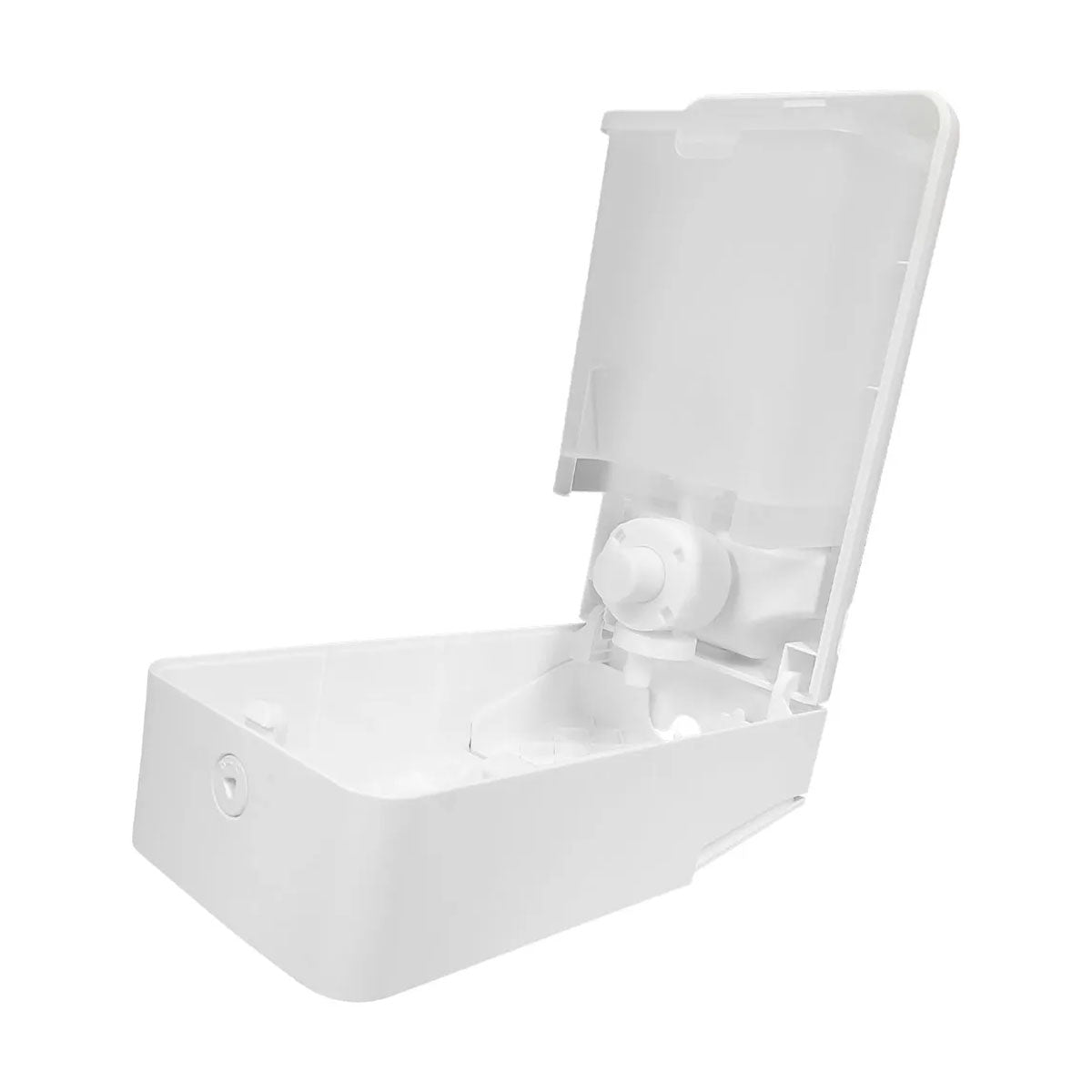 Dispensador de Jabón, Alcohol gel, Shampoo o Detergente con sistema push color blanco Aromaker 400 ml