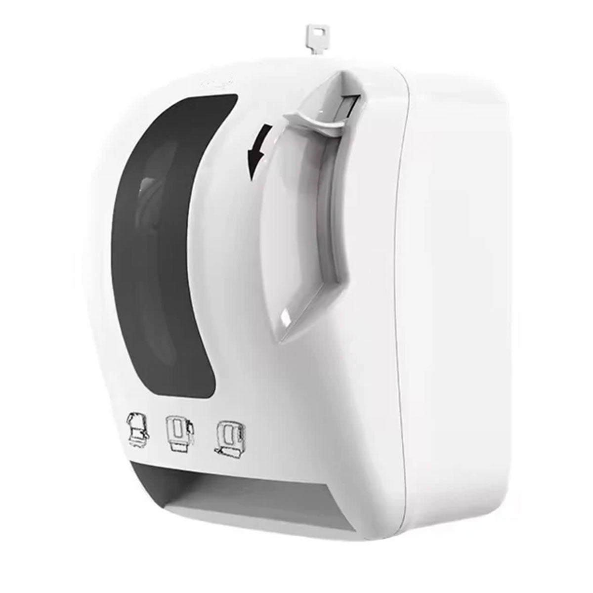 Dispensador de Toallas de Papel en Rollo con palanca Aromaker