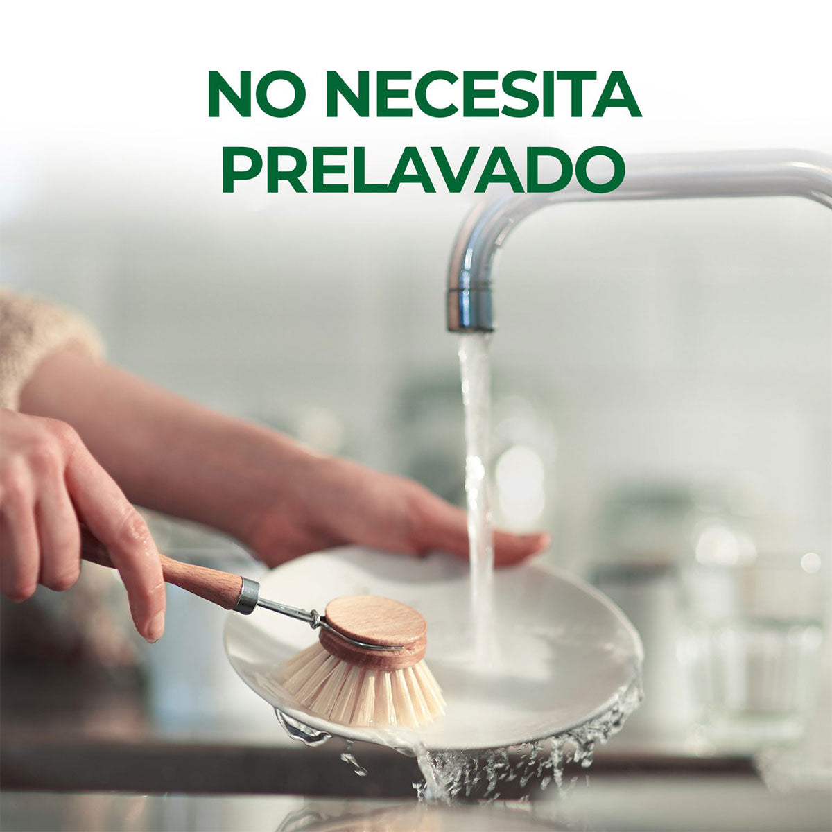 Detergente lavavajillas Cascade Free & Clear con Esencia a Limón (14 cápsulas ActionPacs) 🍃 Producto Ecológico