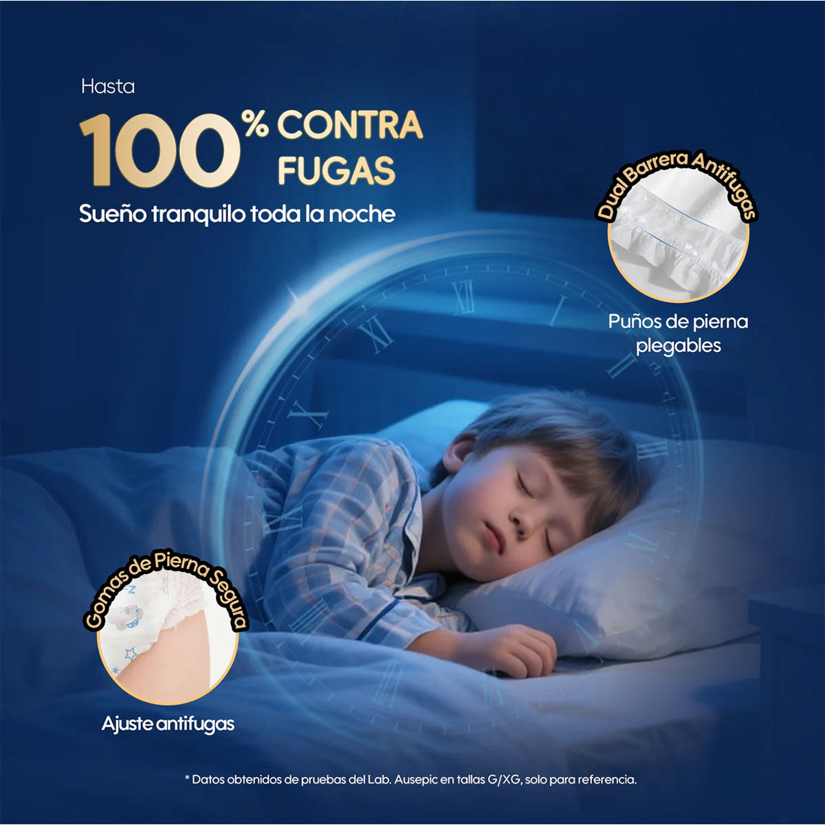 Calzoncitos Nocturnos ComfyNite G/XG (27 a 57 kilos - 8 a 15 años) (10 unidades) - 🇦🇺 Producto Australiano