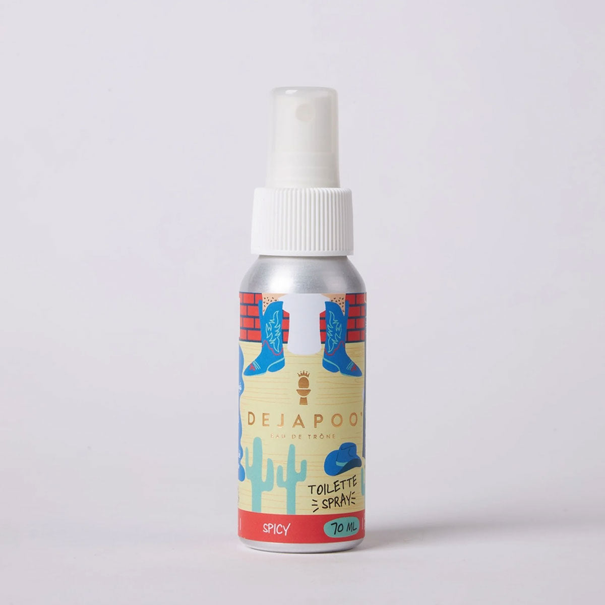 Spray para baño aroma Spicy 70 ml Dejapoo | Neutraliza y elimina olores con un toque cálido y especiado